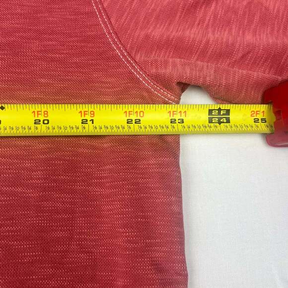 Orvis Polo Shirt Mens Small Red Pima Cotton Short Sleeve Golf Casual Lightweight - Picture 7 of 10